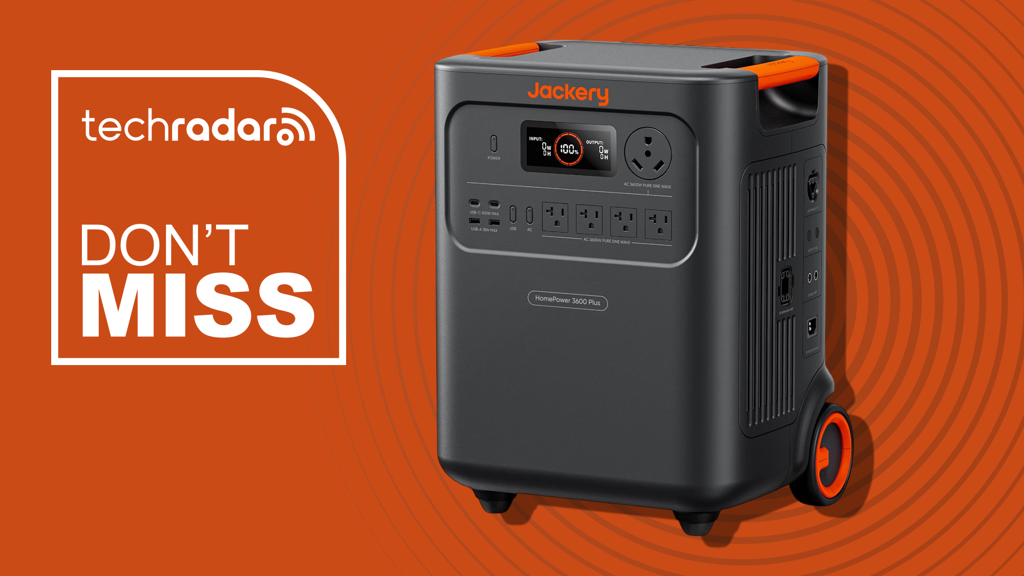 Jackery Homepower 3600 Plus Power Station