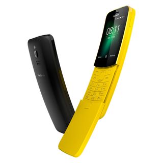 nokia banana phone with white background