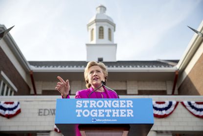 Hillary Clinton campaigns in North Carolina.
