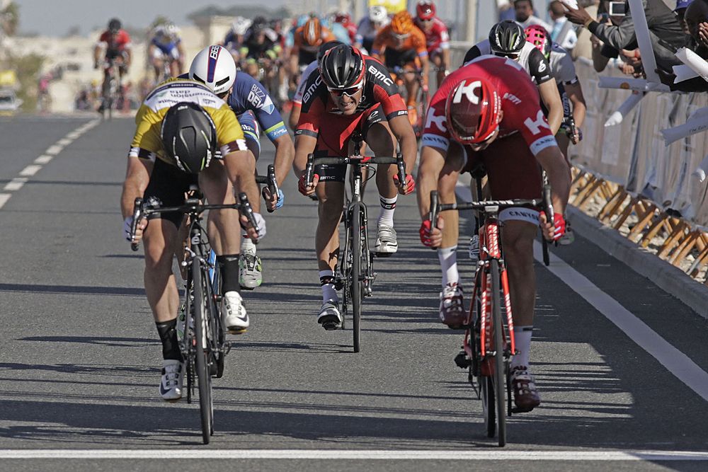 Tour of Qatar stage 2 sprint - Kristoff wins the stage, Cavendish stays in the overall lead