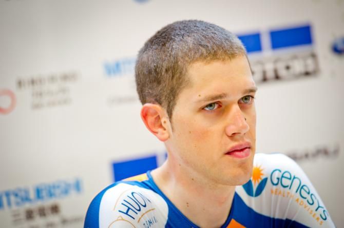 The stage winner Benjamin Dyball (Huon - Genesys)