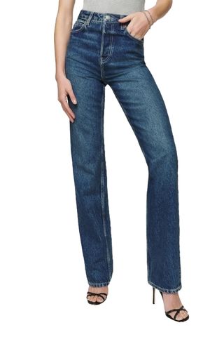 Cynthia High Rise Straight Jeans