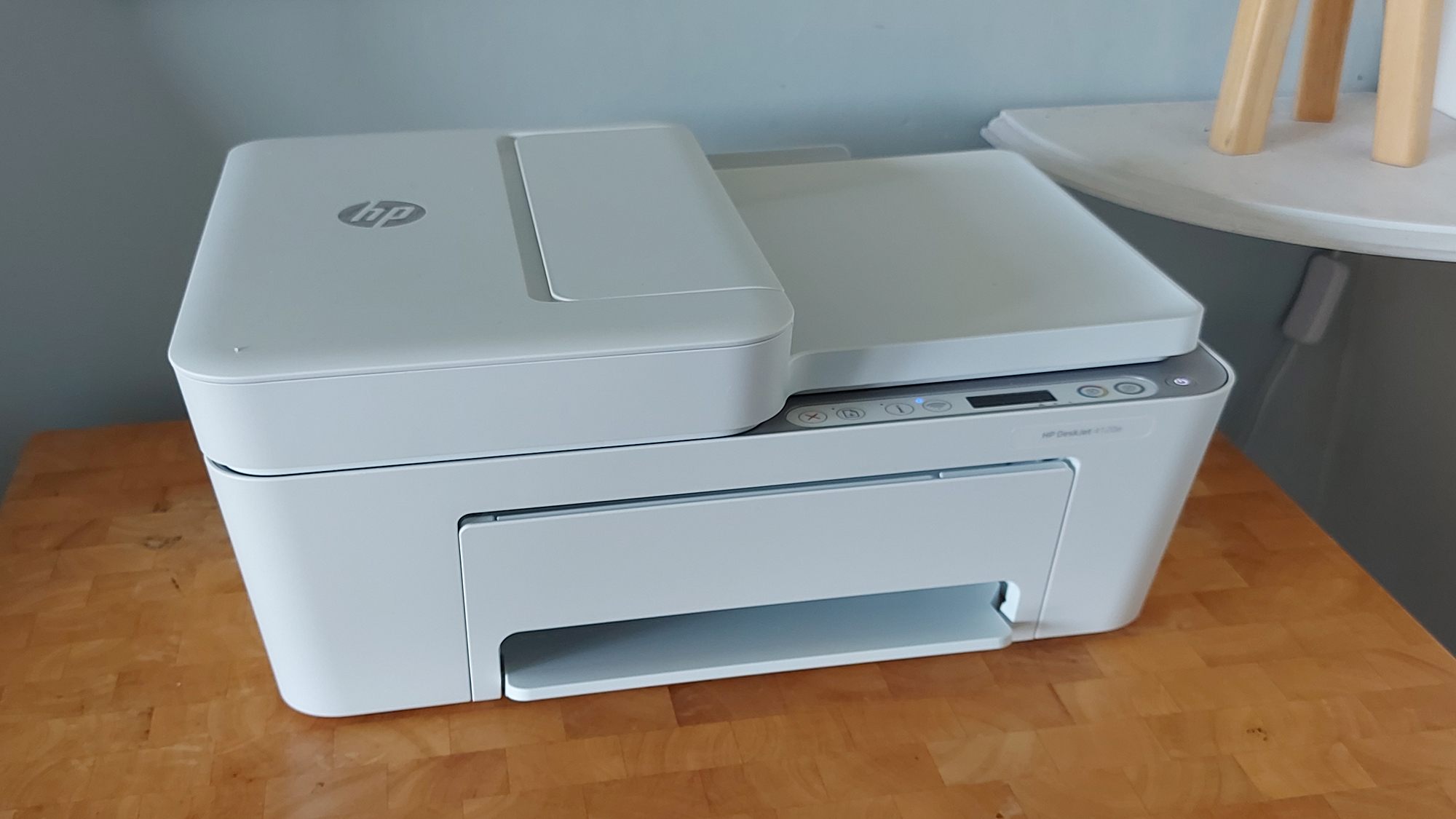 HP Deskjet 2720e All-in-One Wireless Printer, HP+ Enabled & HP Instant Ink  Compatible, White & Grey