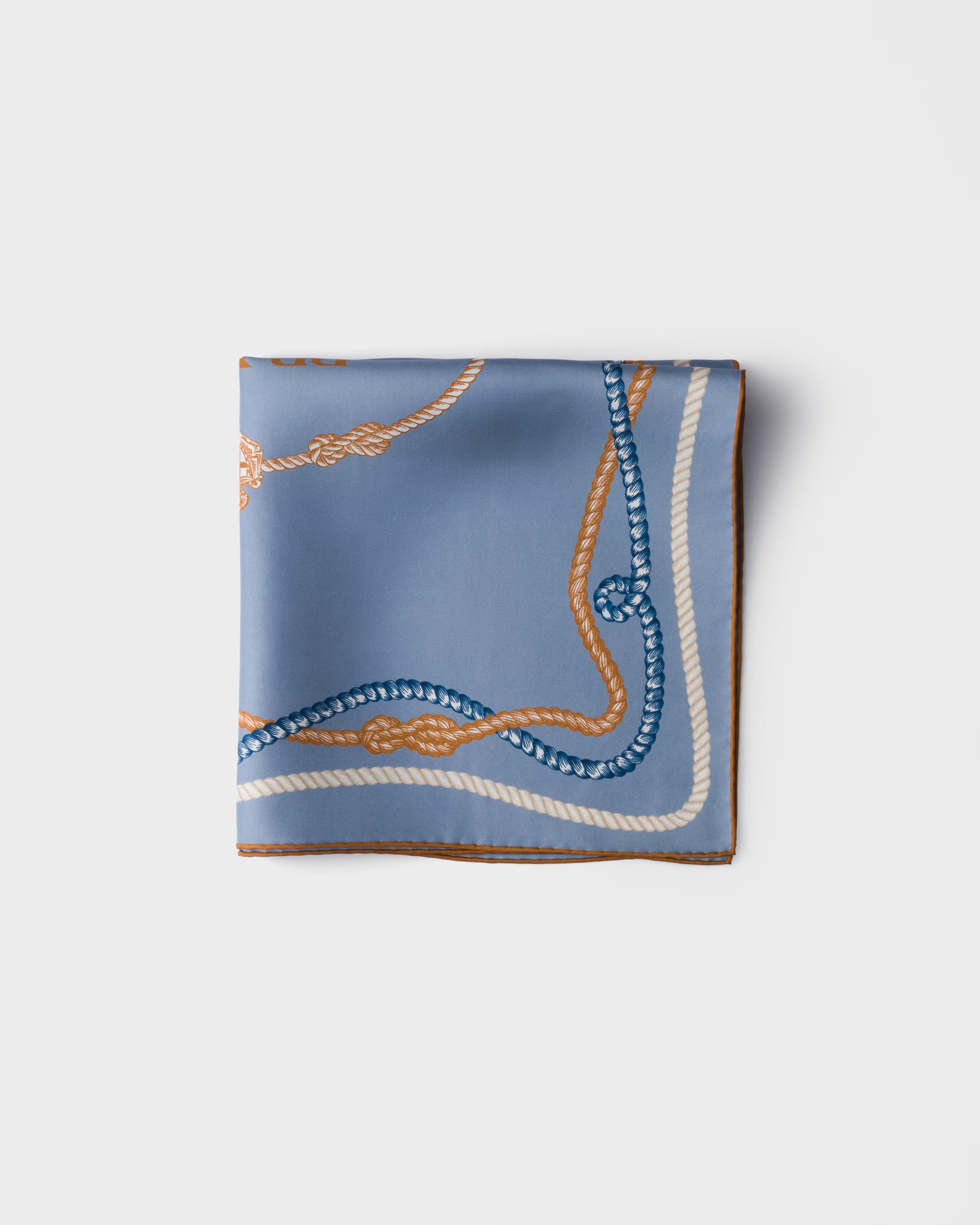 Prada, Printed Silk Twill Scarves 55