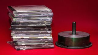 Image of a stack of CDs