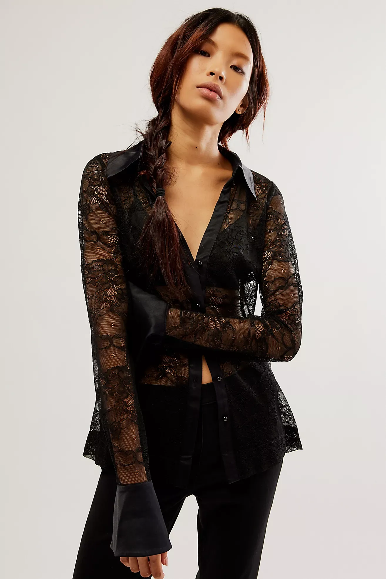 Greta Lace Shirt
