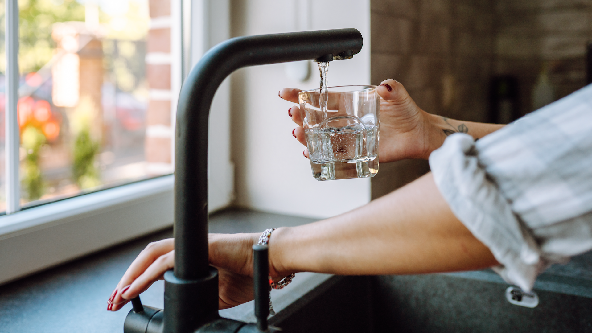 glass of water