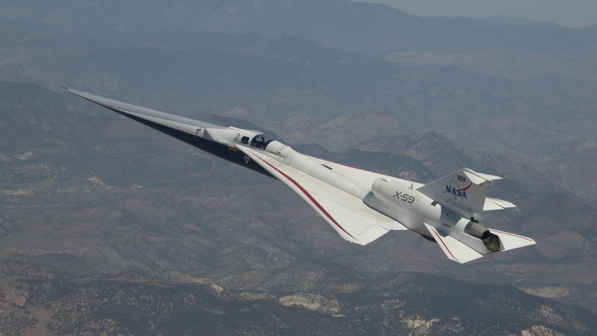 NASA's X-59 jet is ready to break the sound barrier for the 1st time this month