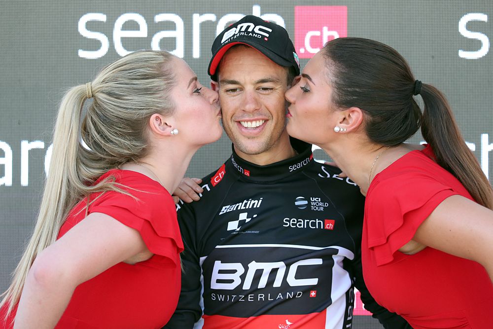 Richie Porte (BMC) after stage 1 team time trial at Tour de Suisse