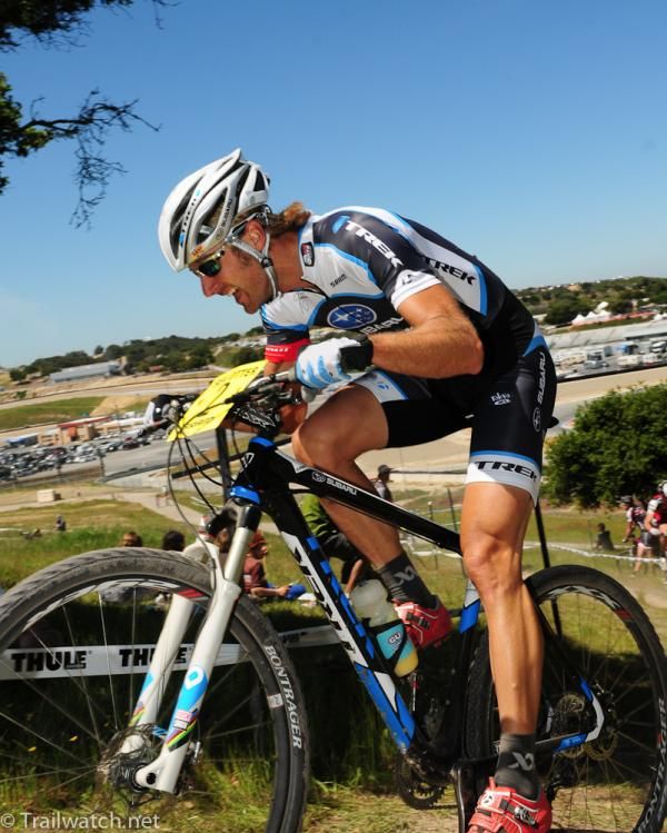 Jeremy Horgan-Kobelski (Trek-Subaru) rode much of the race with Sam Schultz