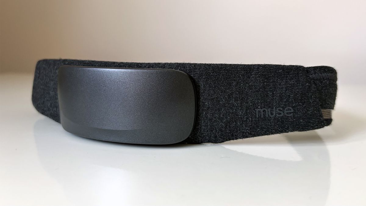 The Muse S Athena Headband on a white table