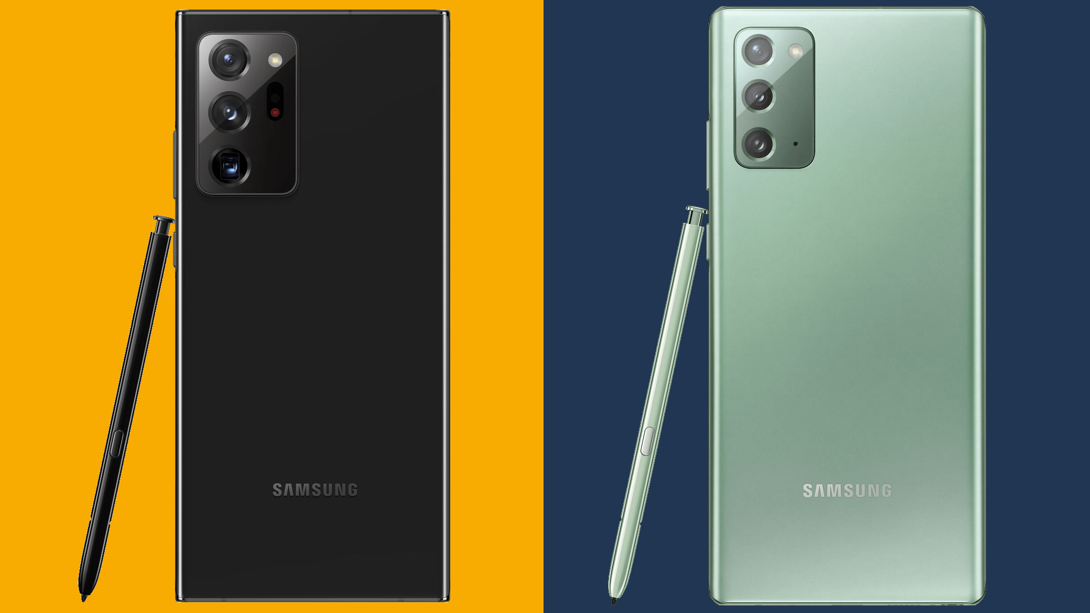 Samsung Galaxy flagship showdown: Note 20 vs. Note 20 Ultra vs