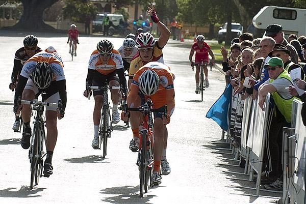 Shut the gate: Kiwi Aaron Gate (Rabodirect New Zealand) finds himself in third place on the GC overall after winning stage four.