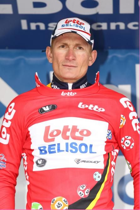 Andre Greipel (Lotto Belisol) remains in the lead of the Tour of Belgium after stage 2.