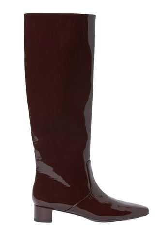 Loeffler Randall Indy 35MM Patent Leather Knee-High Boots