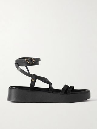 Aristea Leather Platform Sandals