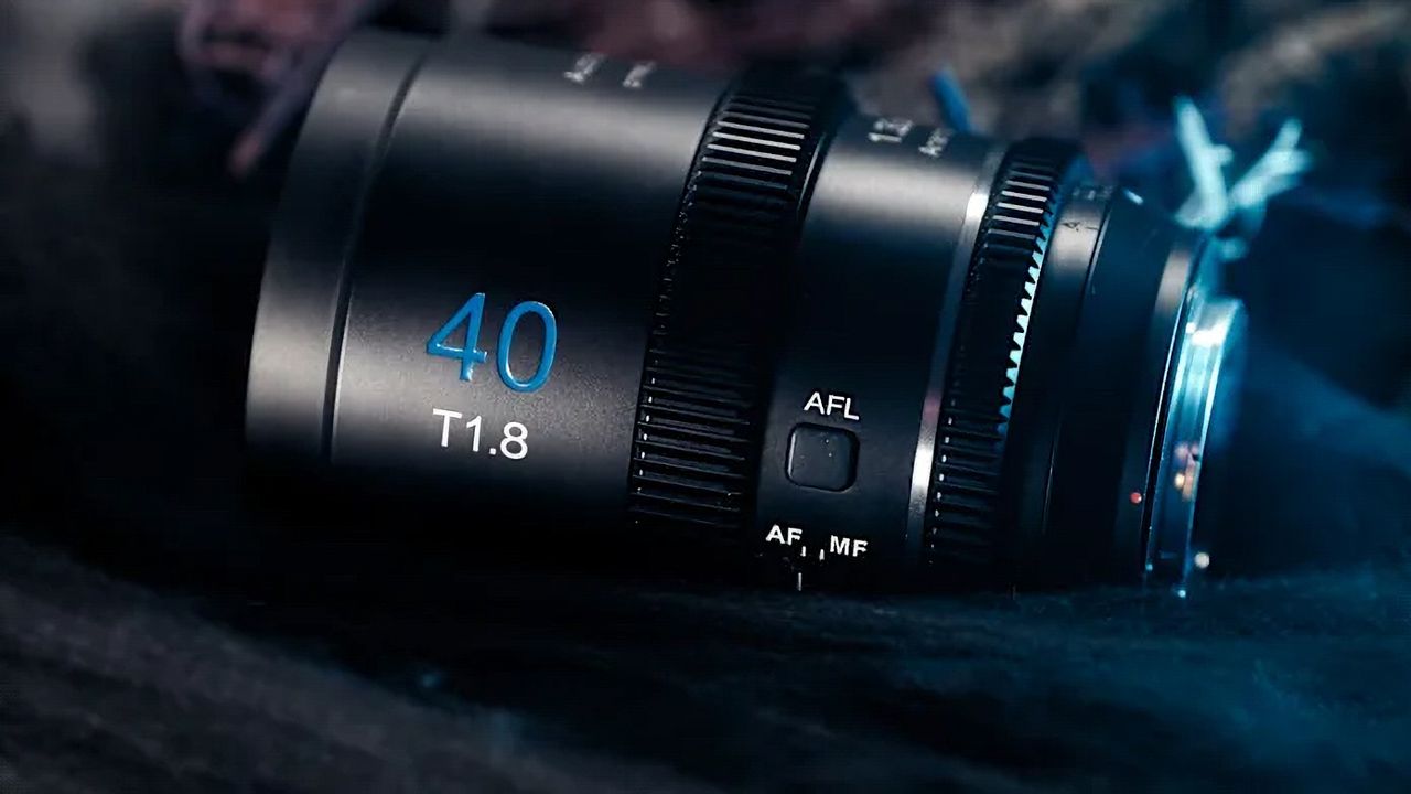 The Sirui 40mm T/1.8 Anamorphic lens