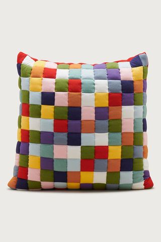 Checkerboard pillow by Sunnei Objects
