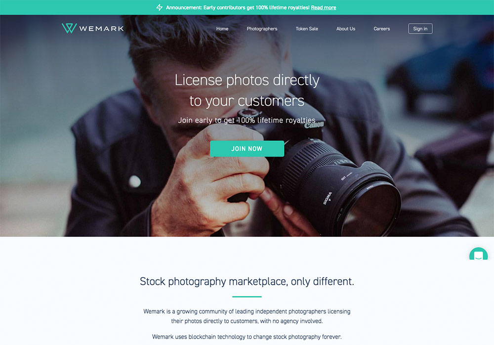 Wemark is another platform hoping to spoil things for the big stock libraries