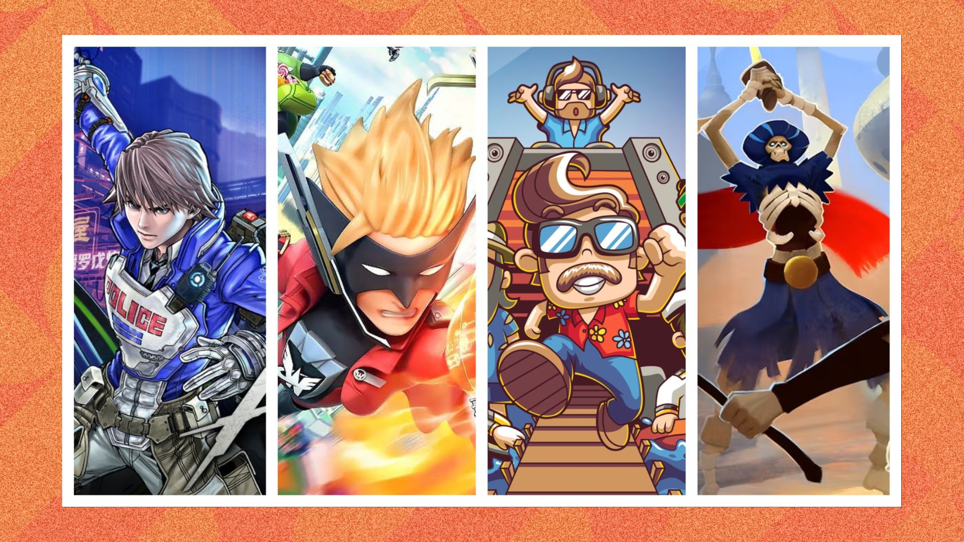 A selection of Nintendo Switch characters