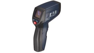 Product shot of the AmazonCommercial DT-827V, one of the best infrared thermometers