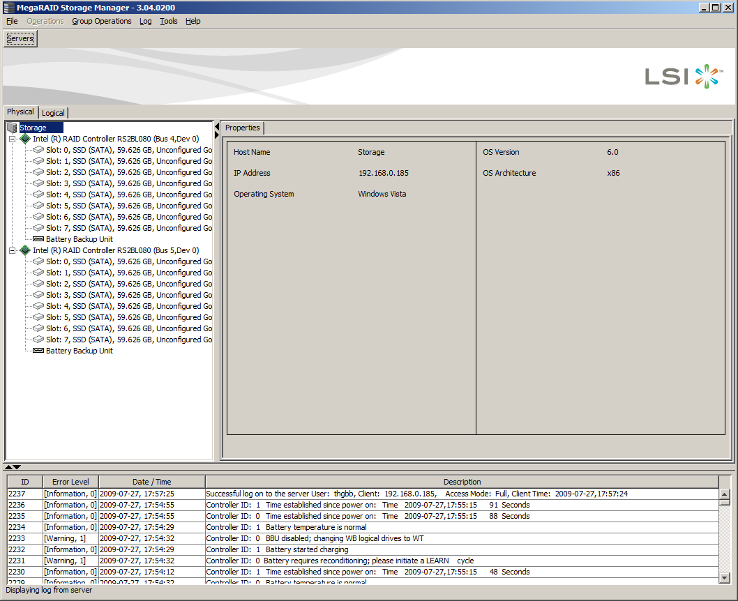 Controllers LSI 92608i (RAID Controller) And 92108i (HBA) Another Record Broken 6 Gb SAS