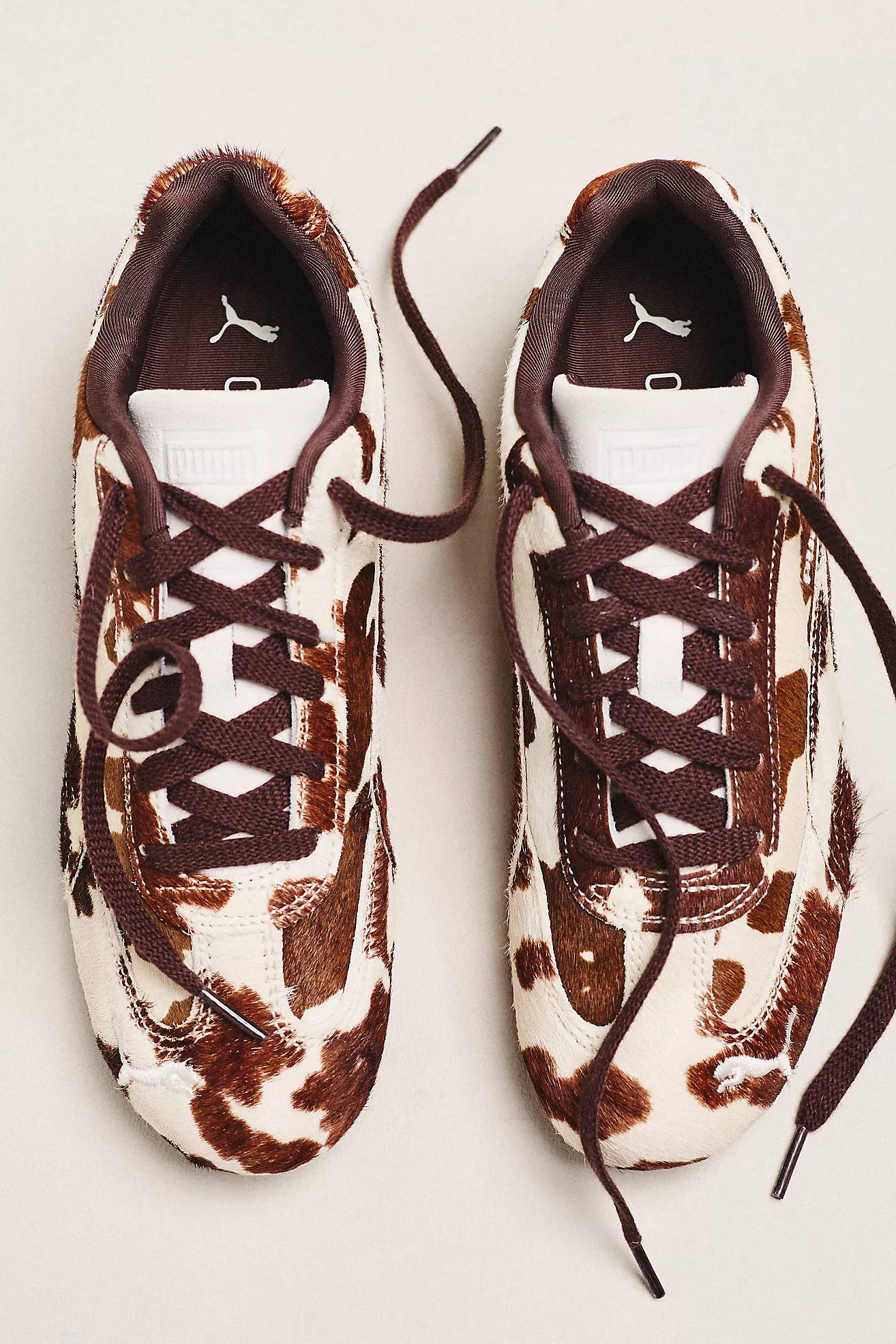Puma Speedcat Cow Print Trainers