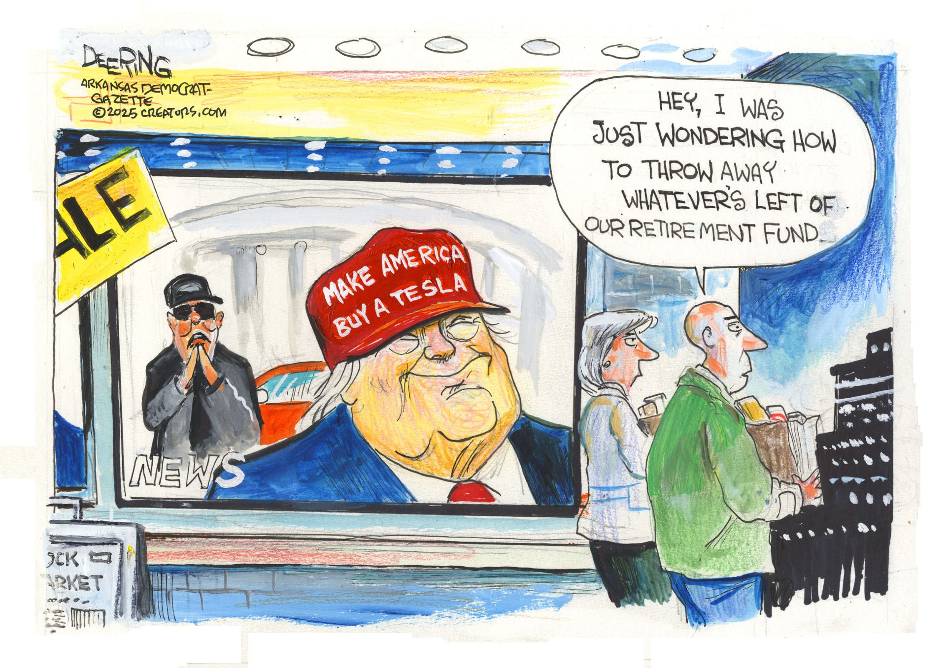 
                                Political cartoon
                            