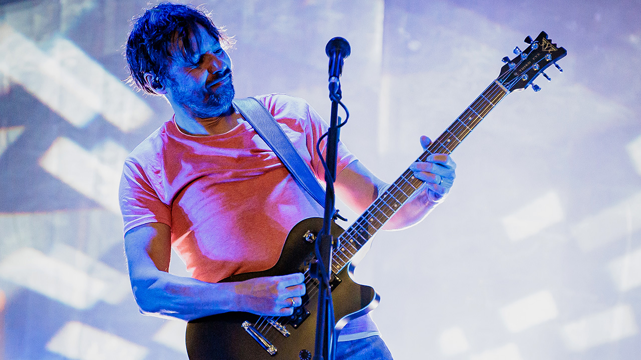 Bruce Soord of The Pineapple Thief performs at Alcatraz on March 07, 2024 in Milan, Italy. (Photo by Sergione Infuso/Corbis via Getty Images)