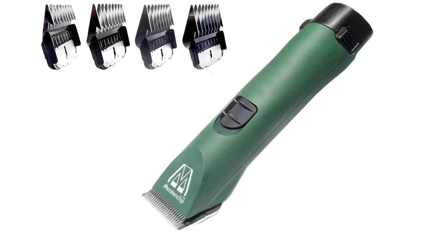 Masterclip green cordless clippers