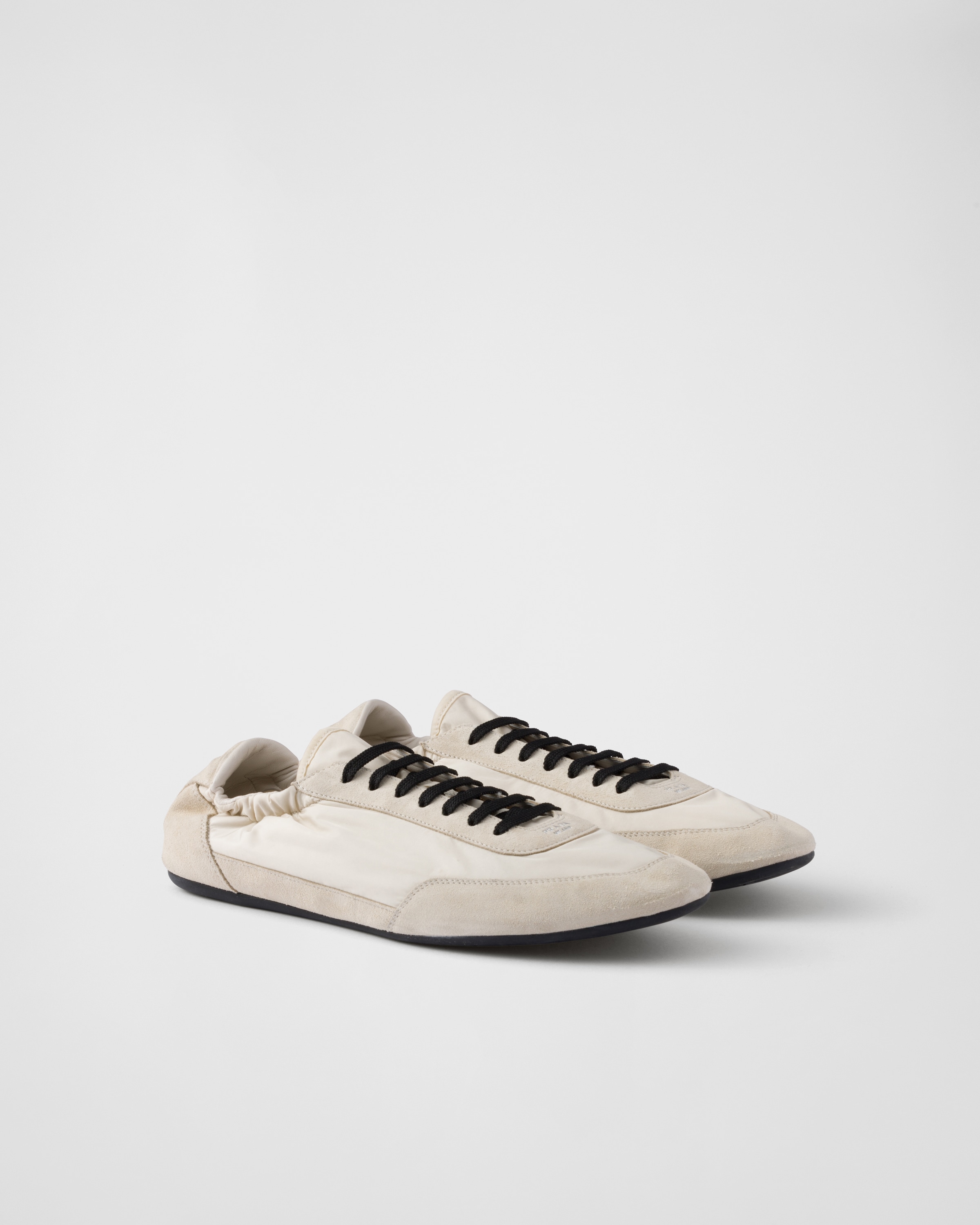 Collapse Stretch sneakers in nylon and suede