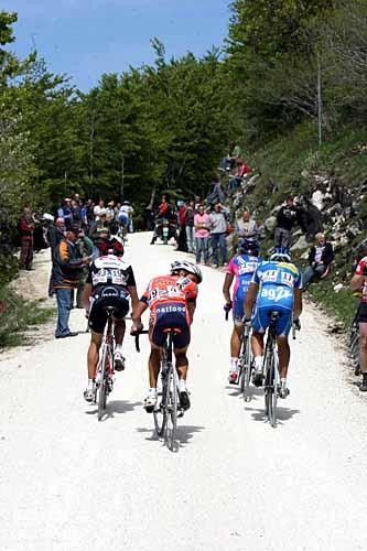 Sylvain Calzati (r, AG2R) made his presence felt today