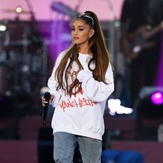 Ariana Grande during the One Love Manchester Benefit Concert