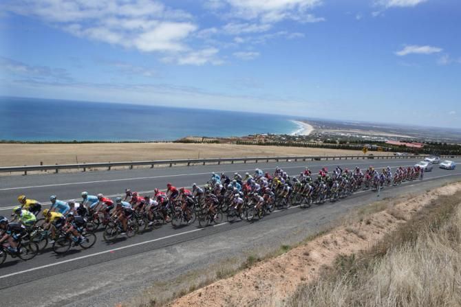 The riders took in the cost line today