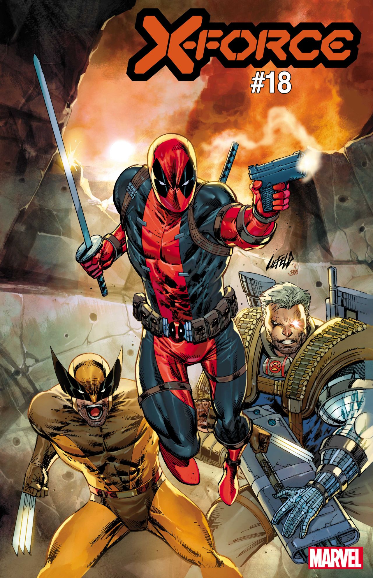 Deadpool 30th Anniversary variants by Rob Liefeld
