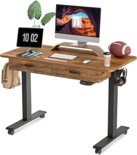 Fezibo standing desk with double drawers: $180Now $136 at Amazon
Save $44