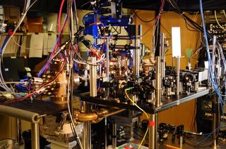 ytterbium atomic clock setup