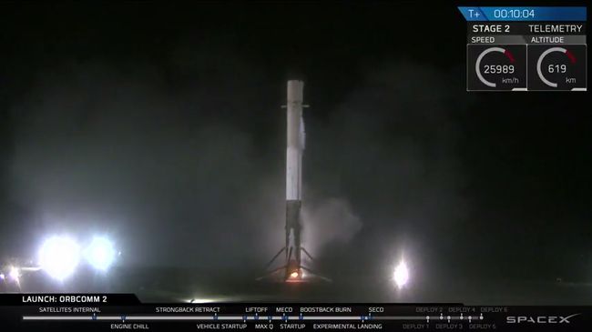 spacex falcon 9 missed landing