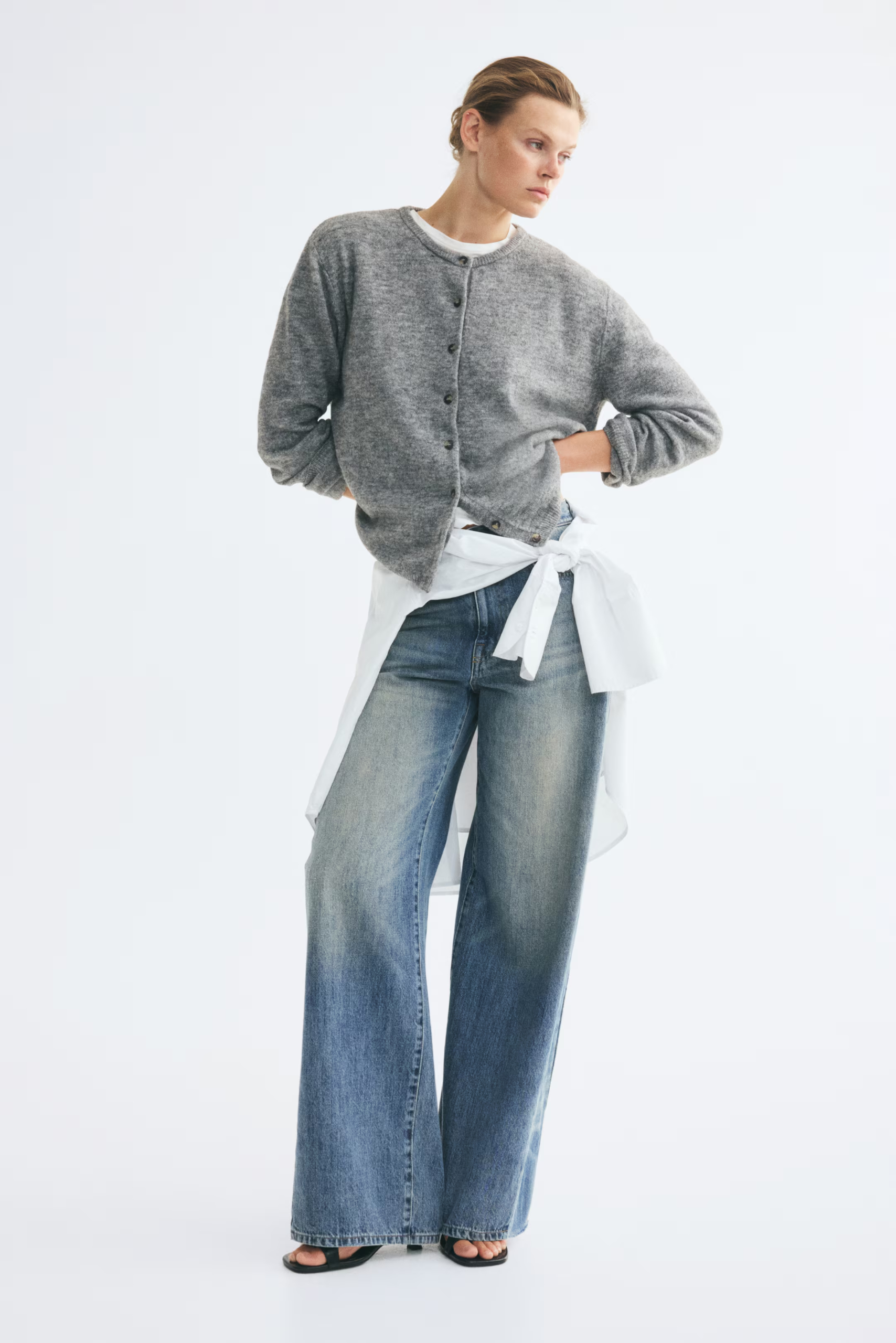 hm, Loose-Fit Cardigan