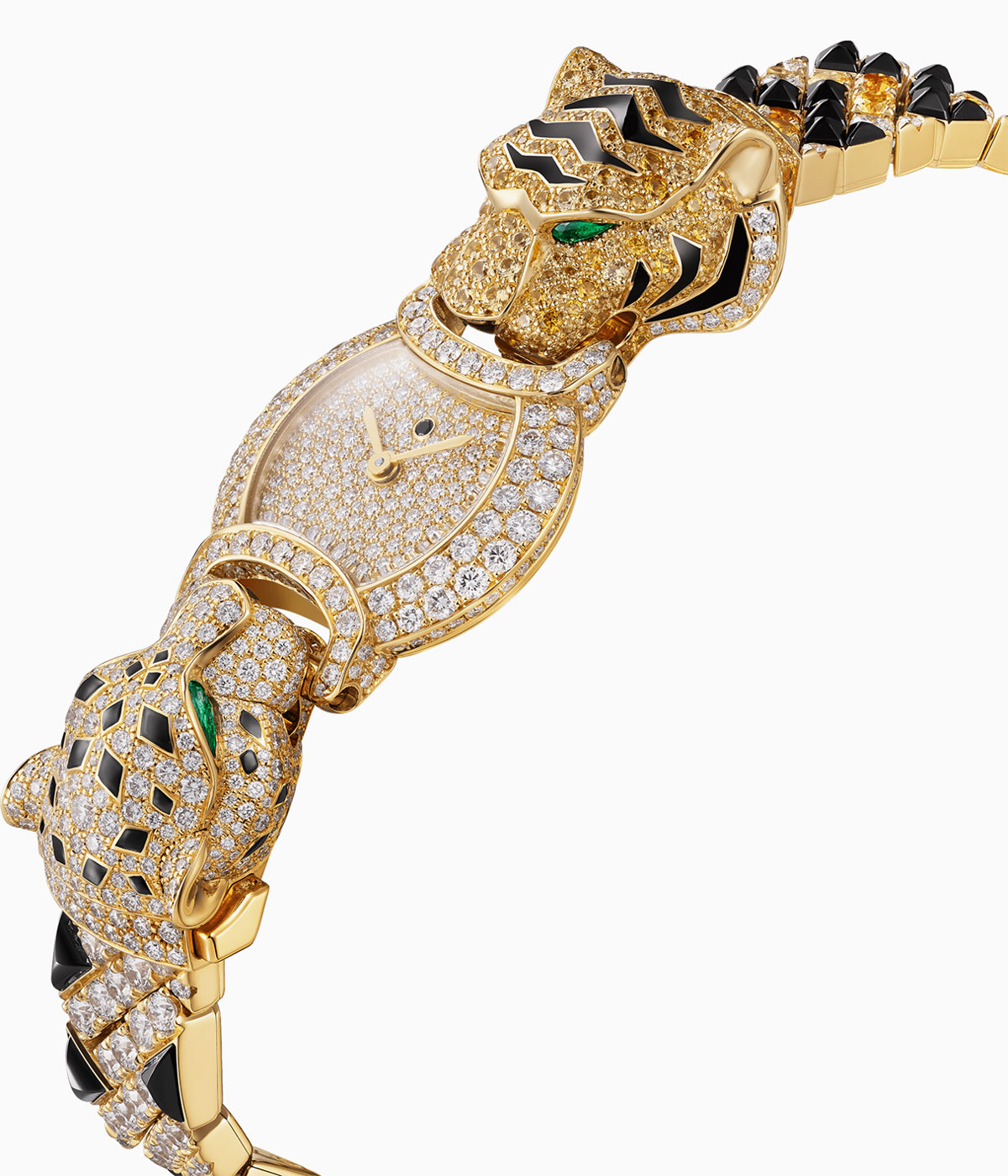 One of Les Indomptables de Cartier gold animal Cartier high jewellery watches