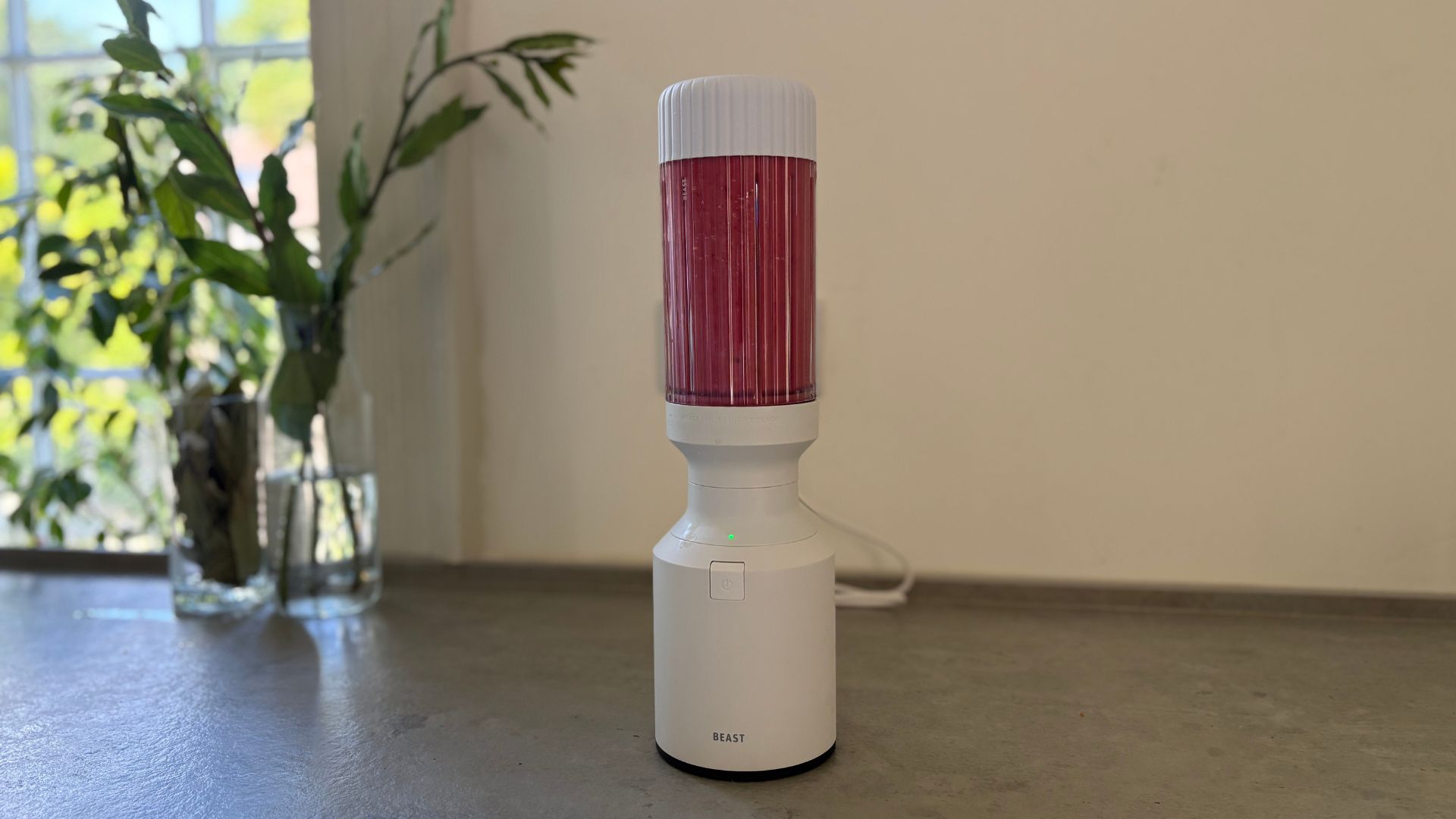 Beast Health Blender on the counter