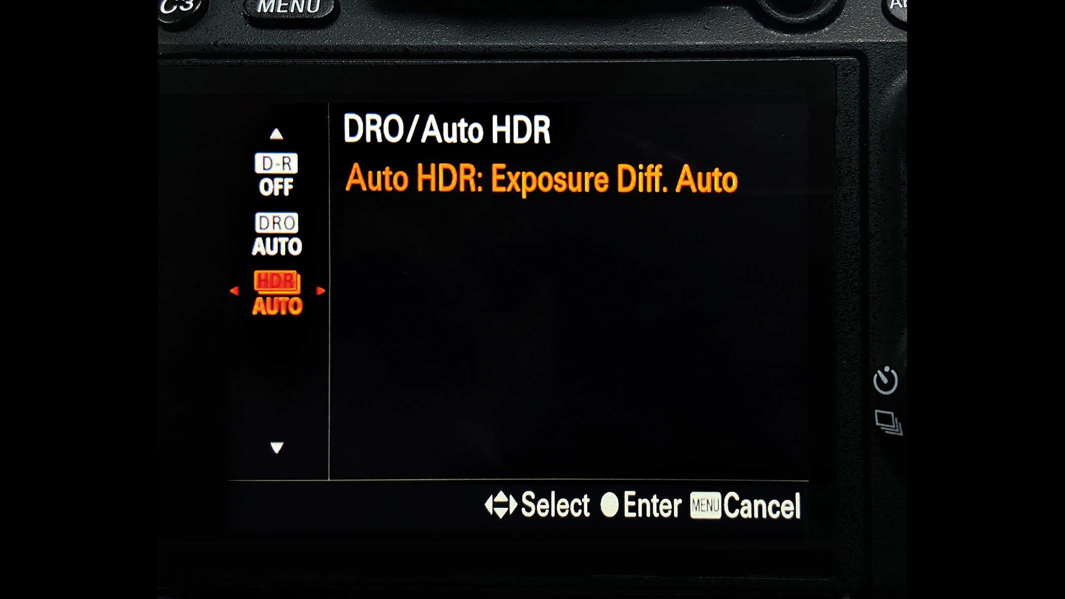 In-camera Features