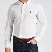 Polo Ralph Lauren Slim Fit Cotton Poplin Shirt: was £89, now £71.20 at John Lewis