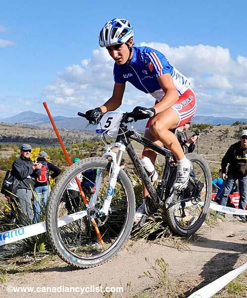 Alexis Vuillermoz (France) was in a race for second with Thomas Litscher.