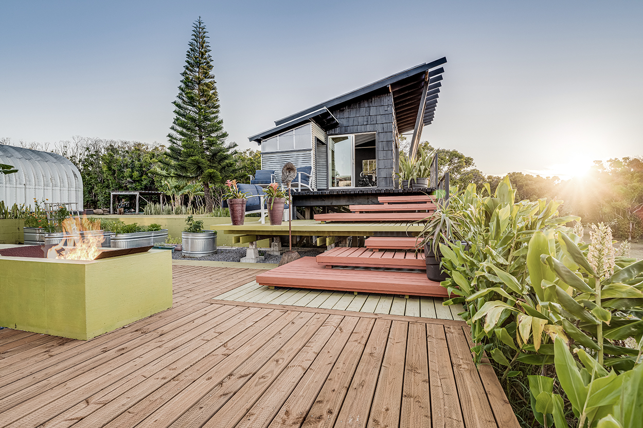The exterior of a home in Hawaii