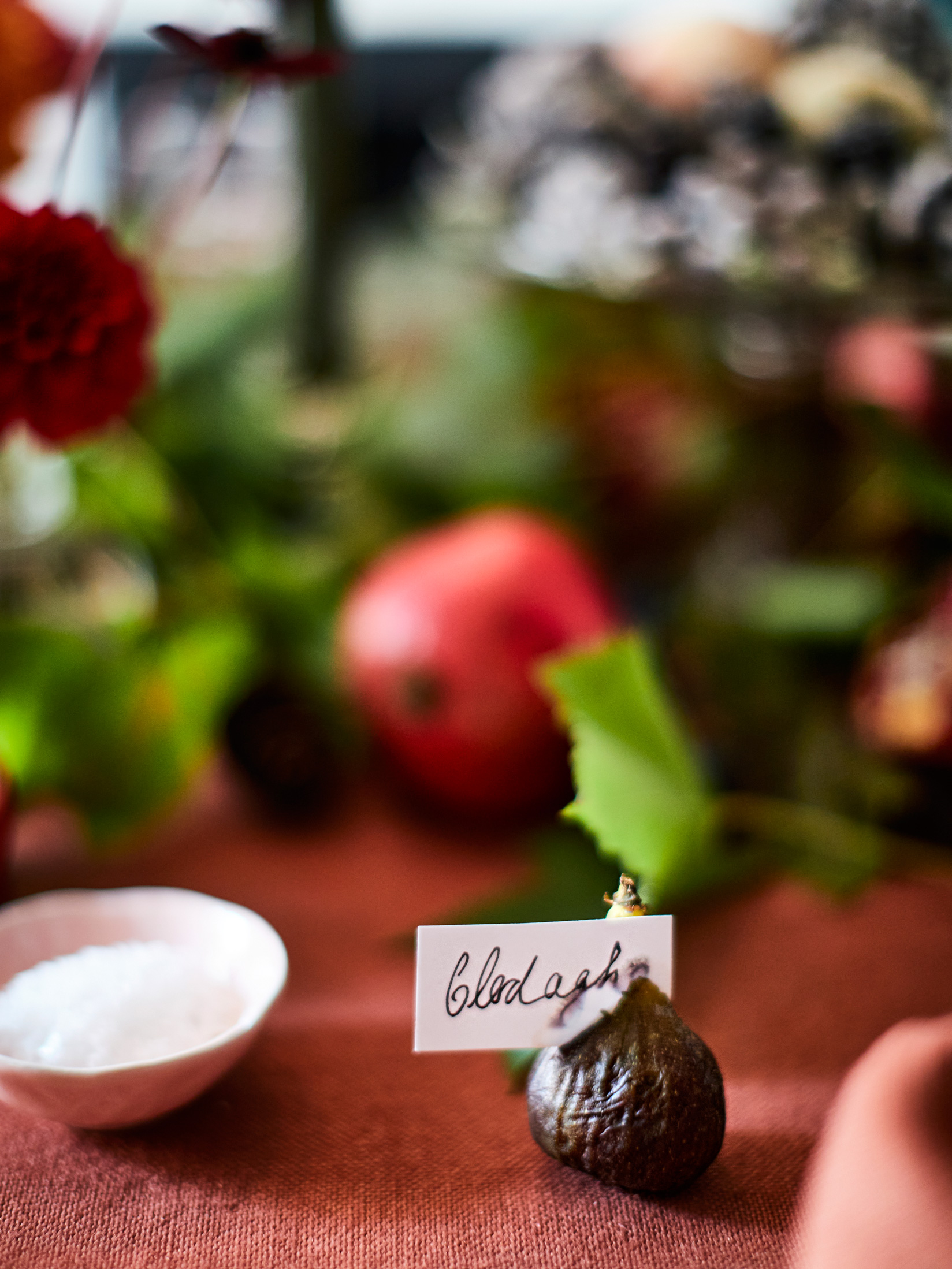 Christmas table setting from Clodagh McKenna's Christmas recipes