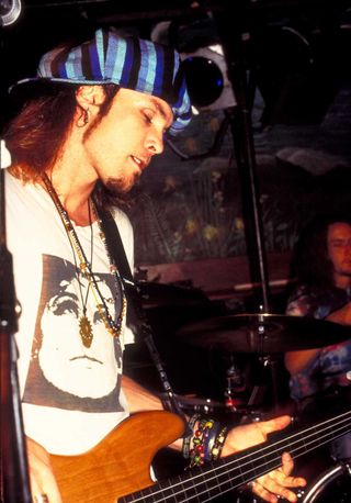Jeff Ament onstage