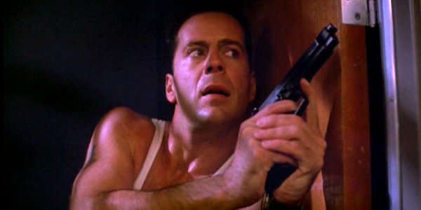 Bruce Willis as John McClane in Die Hard