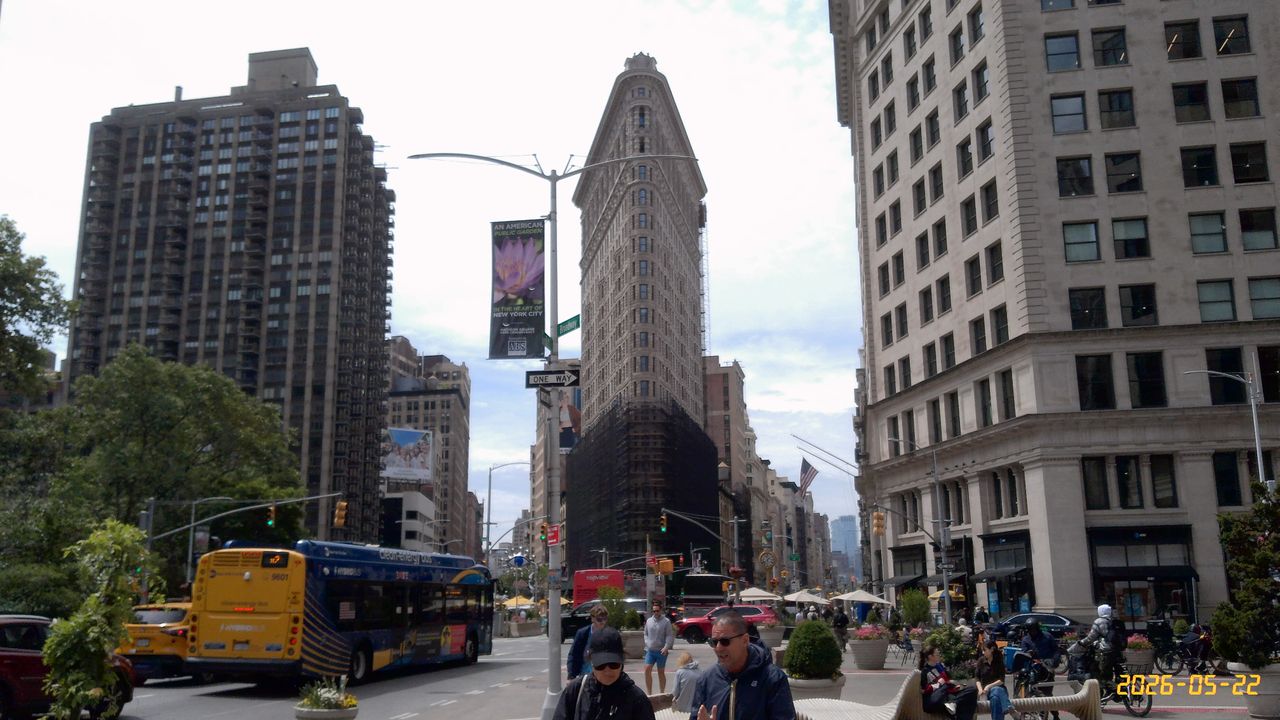 Images of New York City shot on a Yashica Tank compact camera
