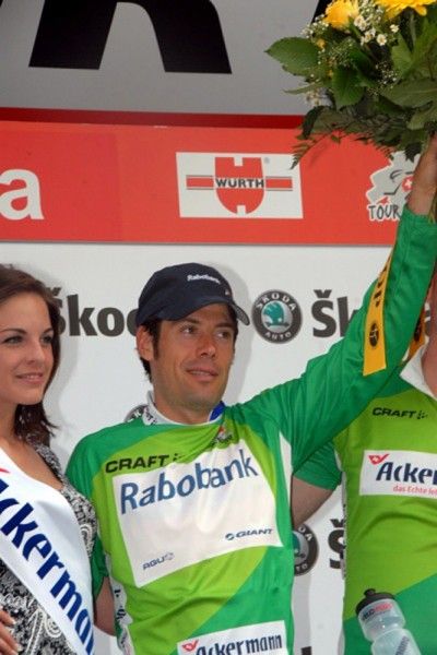 Oscar Freire (Rabobank) took the green jersey.